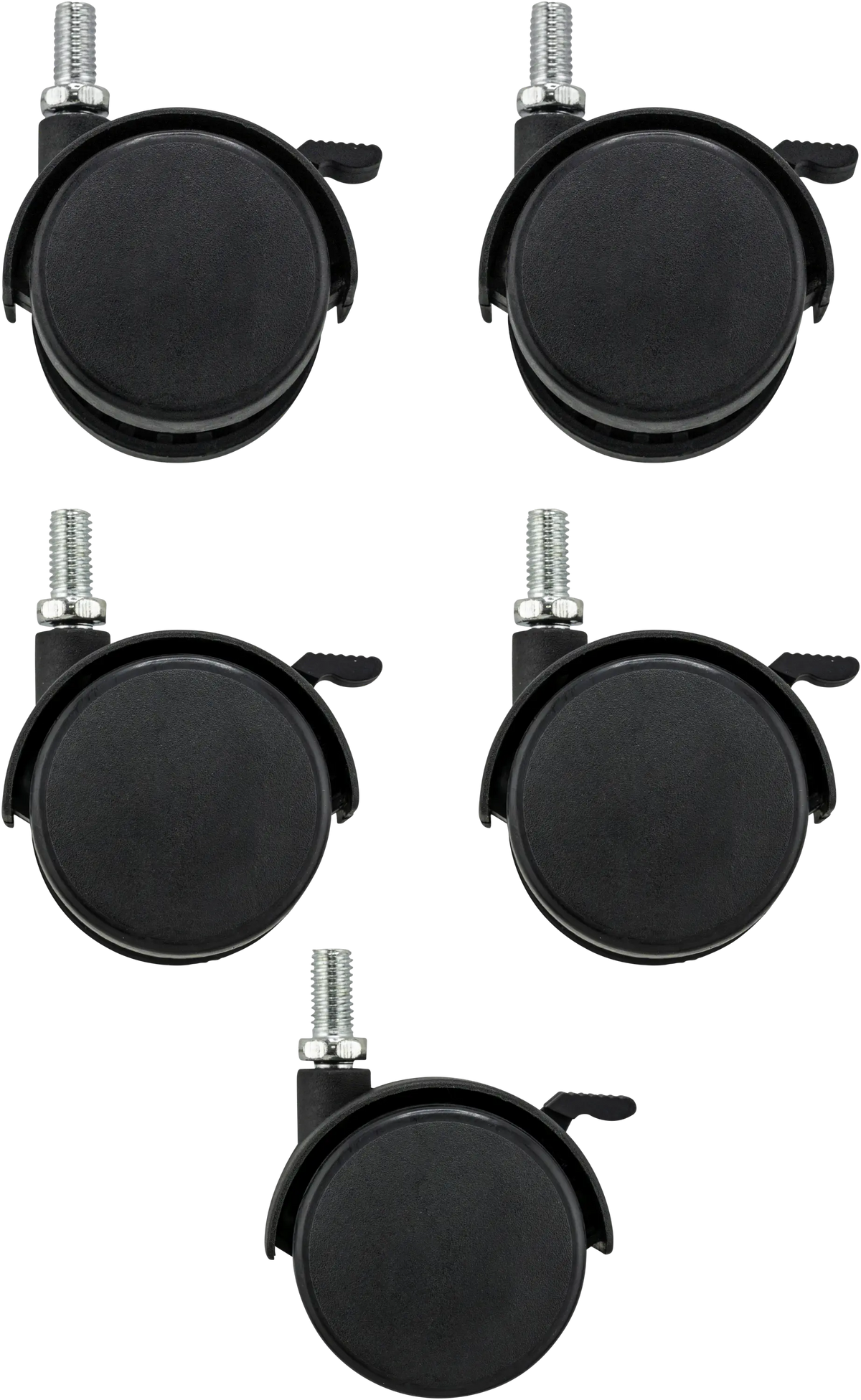 Legamaster castor set for flipchart SILVERTEC