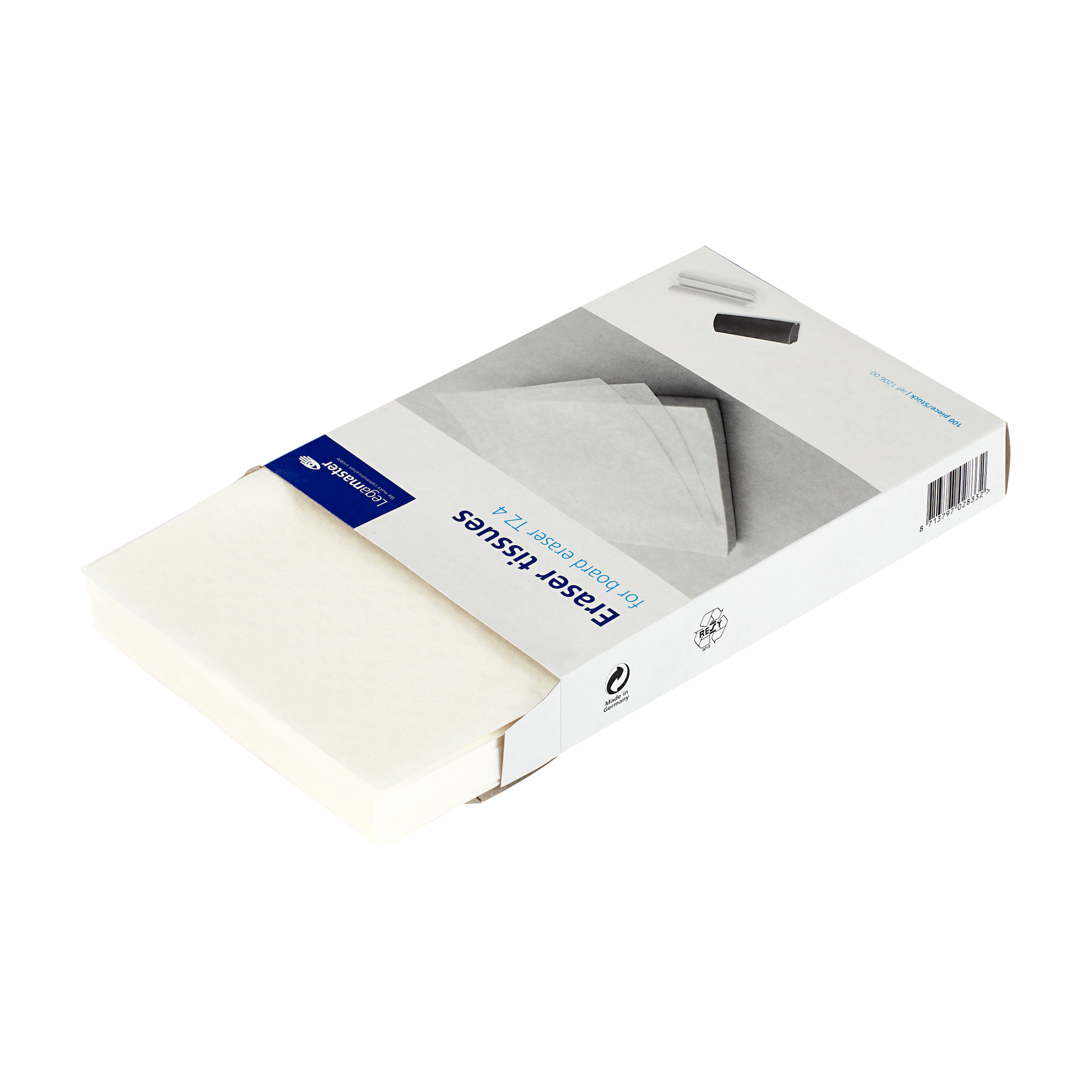 Eraser tissue for whiteboard eraser TZ 4 (100 pcs)