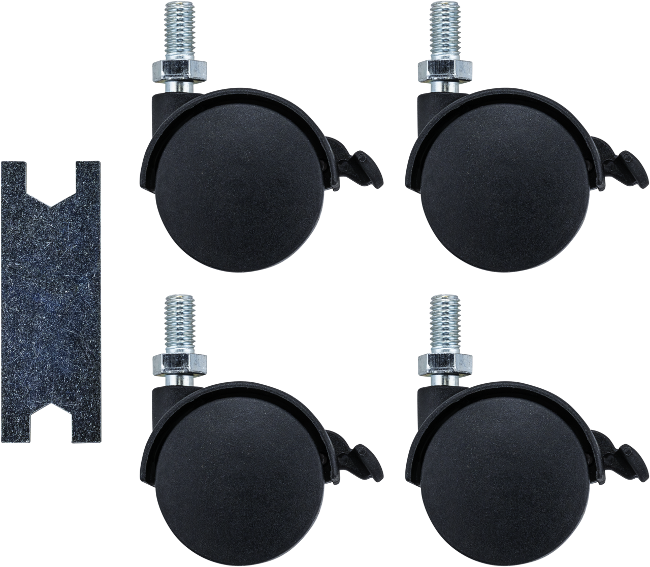 Legamaster ECONOMY workshop board castor set 4pcs